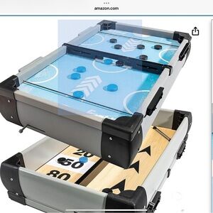 Franklin Sports Sling Puck/Shuffleboard Tabletop Game - 2-in-1 Game